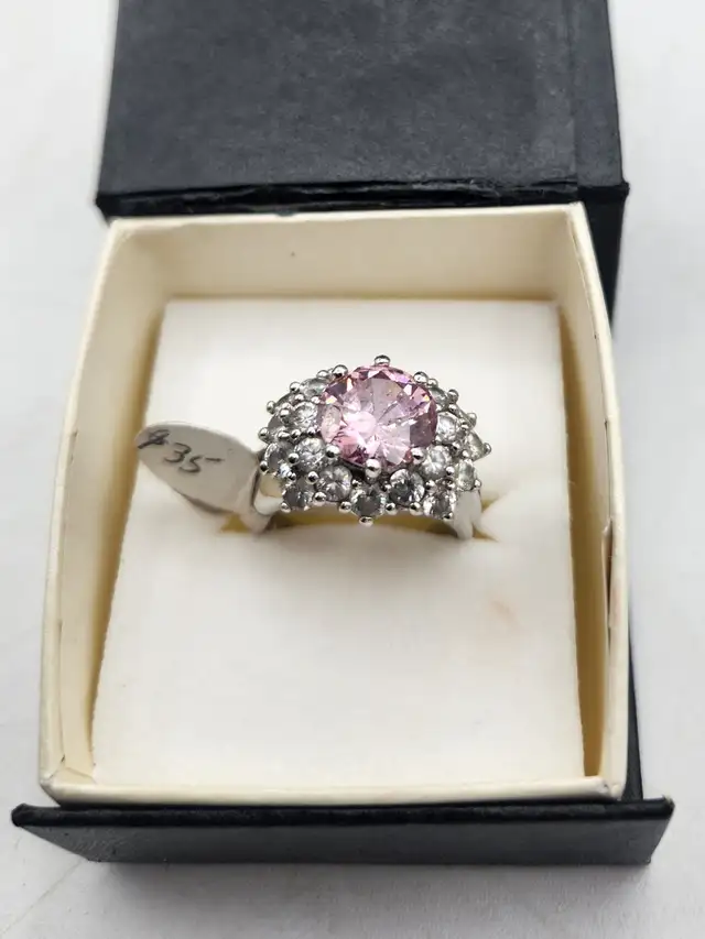 .925 Silver Rings: Diamonds, Topaz, Moonstone... - Photo 4