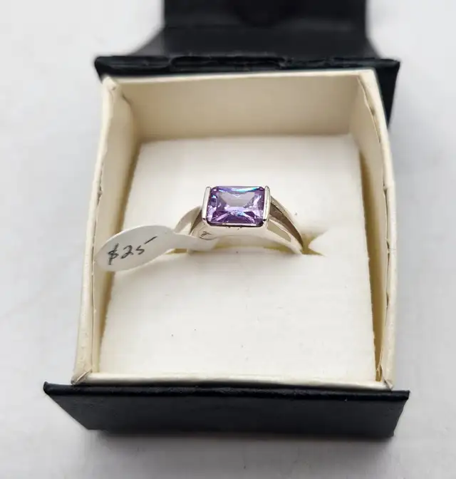 .925 Silver Rings: Diamonds, Topaz, Moonstone... - Photo 6