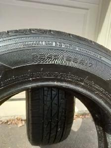 2 tires FIRESTONE 245/65/R17 all season. - Photo 4