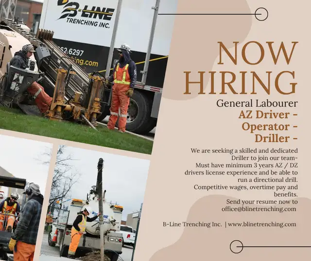 Hiring AZ Driver / Drill Operator