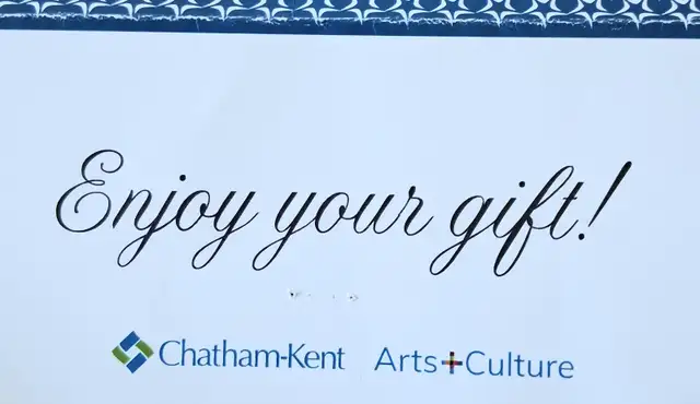 Chatham Arts and Culture gift certificate.