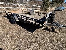 flat deck ATV trailer