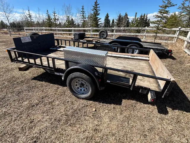 flat deck ATV trailer - Photo 2