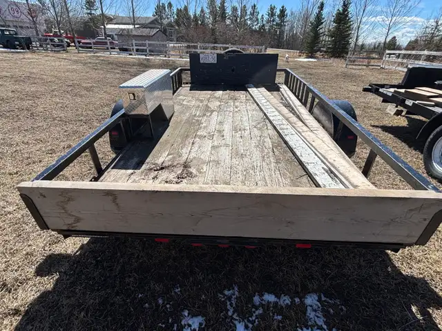 flat deck ATV trailer - Photo 4
