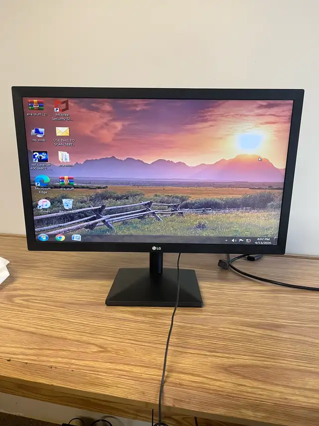 LG 2 x 22" W/ Stand - Photo 4