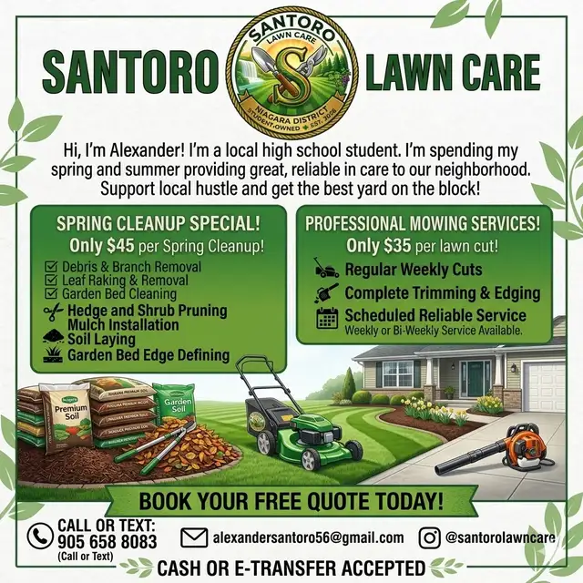 Santoro’s lawn care