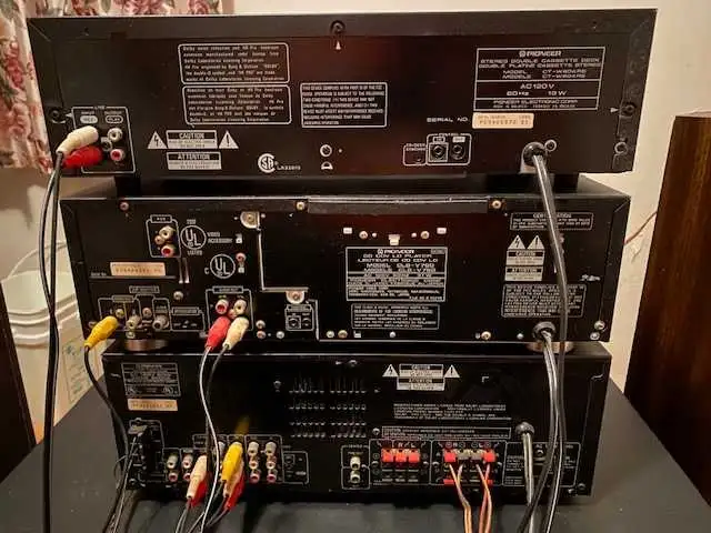 Stereo System (Pioneer)   Cables & Remotes - Photo 2
