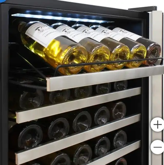 155-Bottle Dual-Zone Wine Cooler - Photo 2