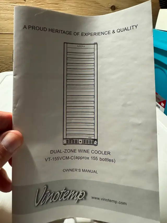 155-Bottle Dual-Zone Wine Cooler - Photo 5