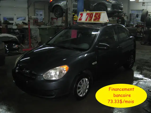 2008 Hyundai Accent L PETIT BUDGET !!