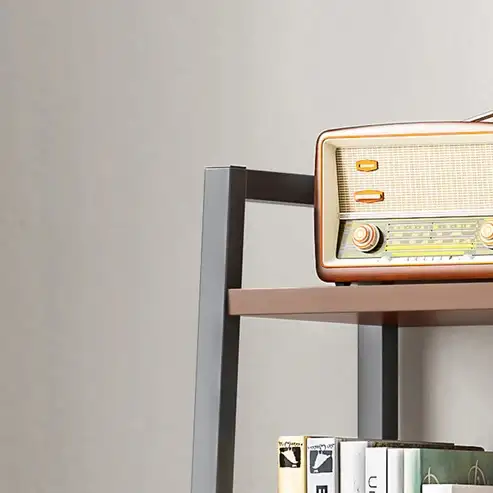 Brand New 5-Tier Metal Book Shelf with 2-Drawer Special $79 - Photo 2