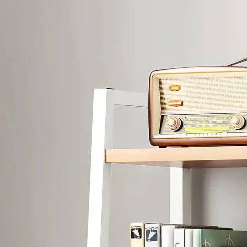 Brand New 5-Tier Metal Book Shelf with 2-Drawer Special $79 - Photo 6