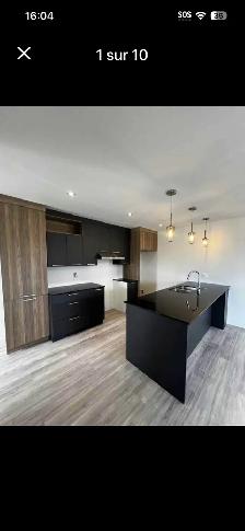 Logement 4 1/2 neuf à louer