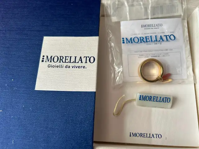 ONE NEW IN THE BOX MORELLATO RING - Photo 2