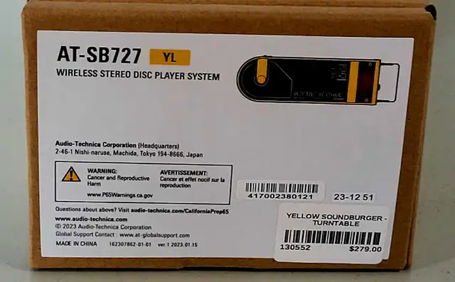 Audio- Technica Portable Record Player (32326099) - Photo 3