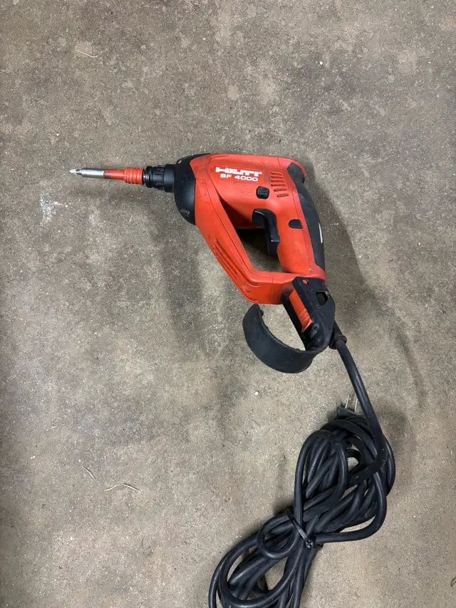 corded drywall drill