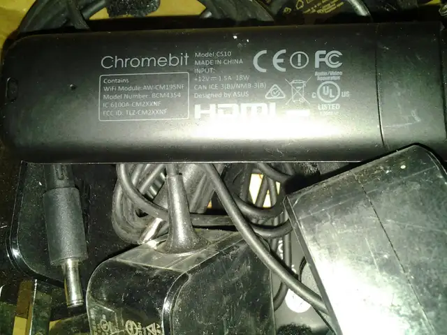 ASUS Chromebit CS10 16GB eMMC  PC Stick hdmi 1080p bluetoothWIFI