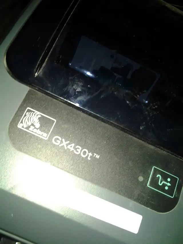 Zebra GX430t 300 dpi Thermal Barcode and Label Printer (USB, Eth