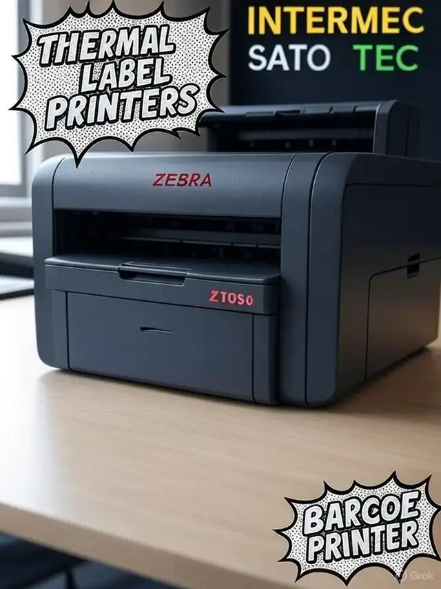 Zebra GX430t 300 dpi Thermal Barcode and Label Printer (USB, Eth - Photo 2