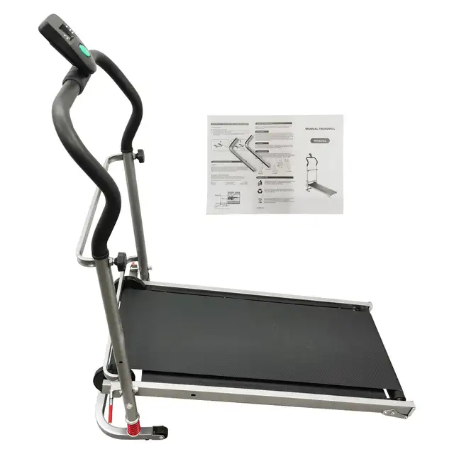 Used Foldable Manual Small Walking Treadmill 020082 - Photo 2