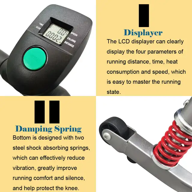 Used Foldable Manual Small Walking Treadmill 020082 - Photo 4