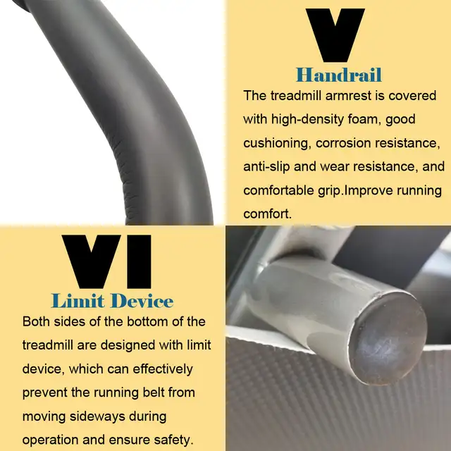 Used Foldable Manual Small Walking Treadmill 020082 - Photo 6