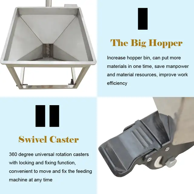 Used Inclined Helical Conveyor Screw Feeding Machine 056005 - Photo 7