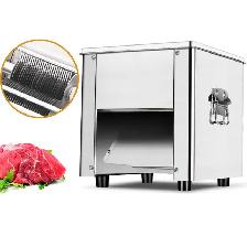 Used Desktop 5mm 110v Meat Slicing Shredding Cut Machine 020340