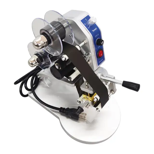 Used Ribbon Hot Stamping Coding Printer Machine 110V 070715 - Photo 3