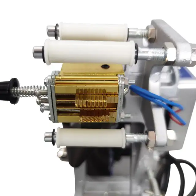 Used Ribbon Hot Stamping Coding Printer Machine 110V 070715 - Photo 5