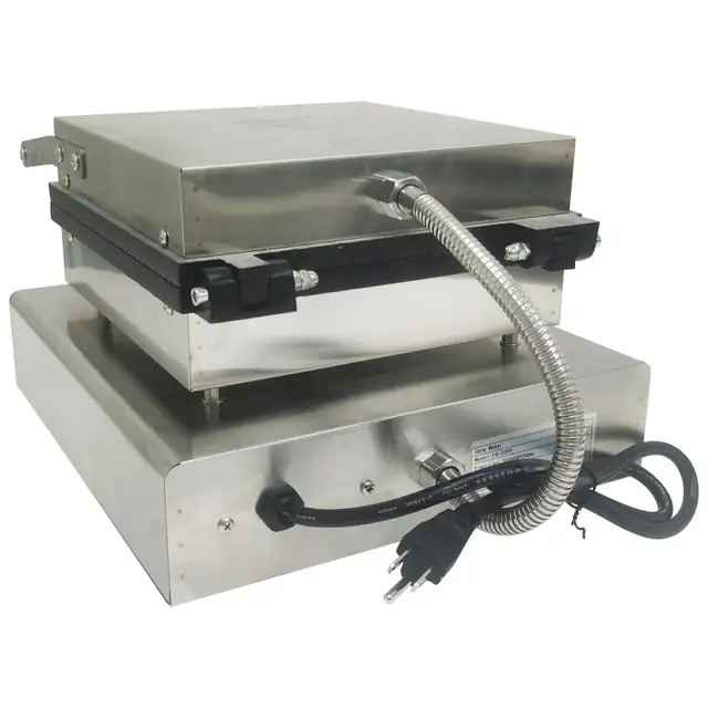 Used NonStick Single Square Ice Cream Cone Baker Machine 022263 - Photo 4