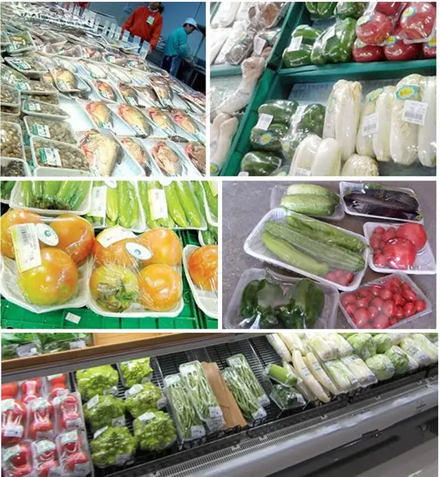 Used 17'450mm Food Tray Wrapper Stretcher Film Sealer # 181001 - Photo 10