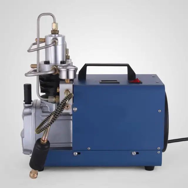 Used 110V High Pressure Air Pump 30Mpa Auto Stop Edition 022448