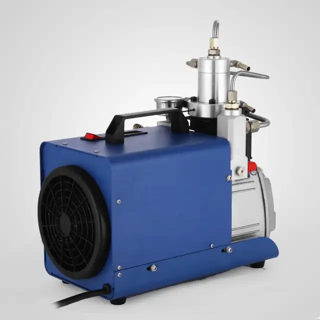 Used 110V High Pressure Air Pump 30Mpa Auto Stop Edition 022448 - Photo 4