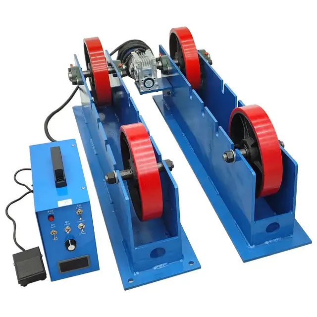 Used 110V 1Ton Welding Turning Roller assistant equipment 022577 - Photo 5