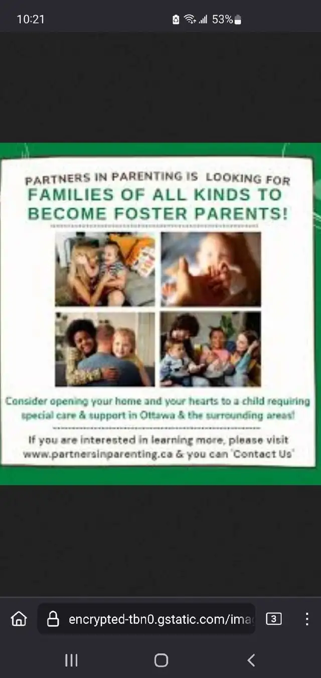 Foster Care looking for new parents