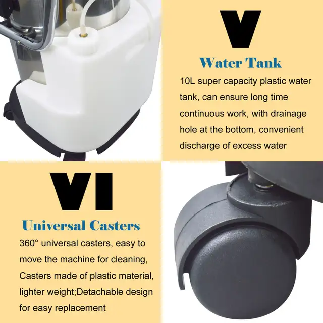 30L Vacuum 3 in 1 Carpet Extractor Machine 053011 - Photo 6