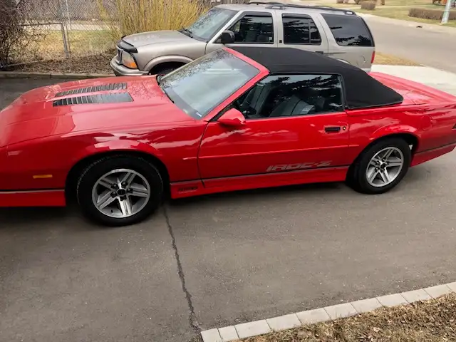 1988 Camaro Iroc Z Convertible