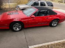 1988 Camaro Iroc Z Convertible