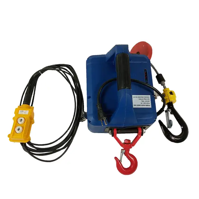 Used 110V 450KG Wire-controlled Home Electric Hoist Winch 300184 - Photo 2