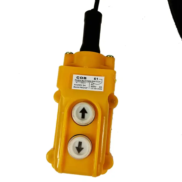 Used 110V 450KG Wire-controlled Home Electric Hoist Winch 300184 - Photo 7