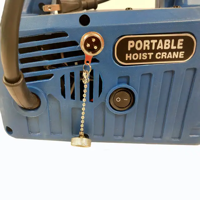 Used 110V 450KG Wire-controlled Home Electric Hoist Winch 300184 - Photo 9