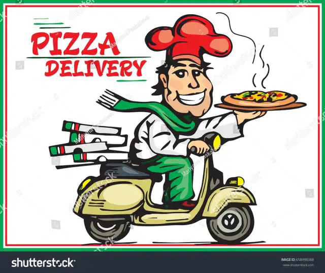 pizza chef with delivery