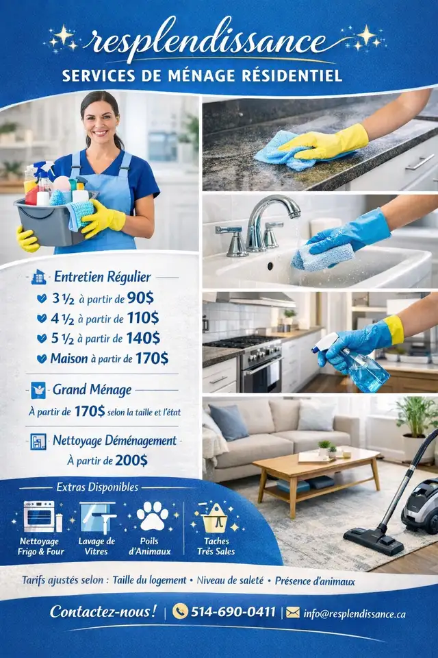 entretien résidentiel