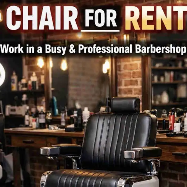 barbershop chair rental