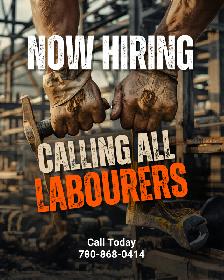 Labourer needed on call for junk removal and moving