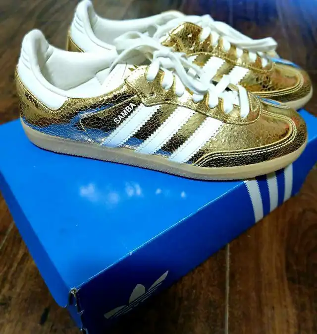 Adidas Samba OG "Gold Metallic" - Brand New in Box - Photo 2