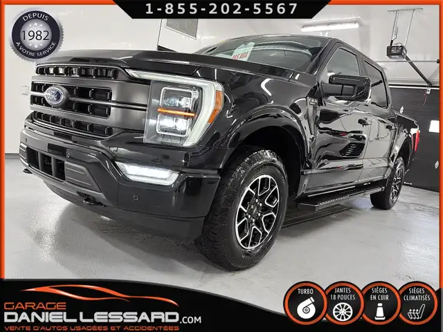 Ford F-150 LARIAT SPORT, SUPERCREW, BTE 5.5'', MAG 18', CUIR 202 - Photo 8