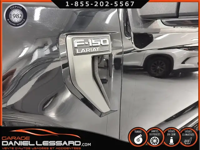 Ford F-150 LARIAT SPORT, SUPERCREW, BTE 5.5'', MAG 18', CUIR 202 - Photo 9