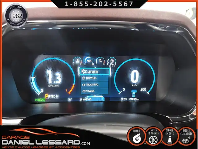 Ford F-150 LARIAT SPORT, SUPERCREW, BTE 5.5'', MAG 18', CUIR 202 - Photo 30